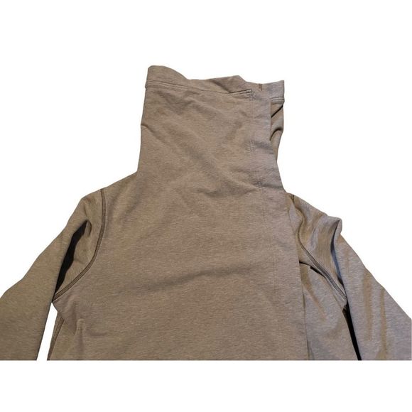 Lululemon Savasana Wrap Heather Light Brown  Size 6 - Picture 4 of 12